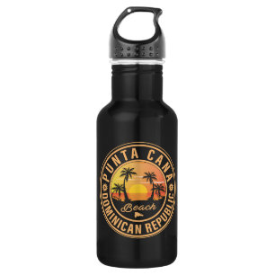Punta Cana Dominican - Vintage Souvenir 80s 532 Ml Water Bottle