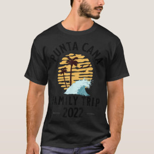 Punta Cana Family Vacation 2022 Matching Dominican T-Shirt
