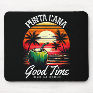 Punta Cana Family Vacation Shirt Dominican Republi Mouse Pad