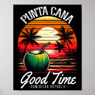 Punta Cana Family Vacation Shirt Dominican Republi Poster