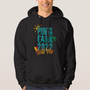 Punta Cana Girls Trip 2022 Dominican Republic Surf Hoodie