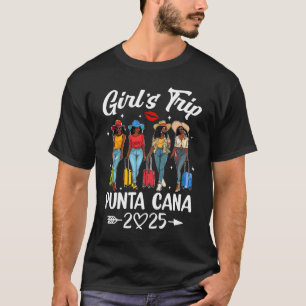 Punta Cana Girls Trip 2025 Birthday Squad Women Va T-Shirt