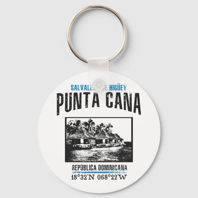 Punta Cana Key Ring (Front)