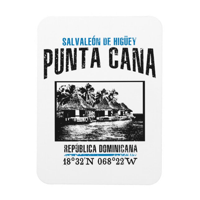 Punta Cana Magnet (Vertical)