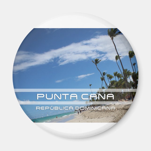 Punta Cana República Dominicana Magnet (Front)