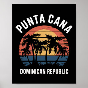 Punta Cana Souvenirs Family Beach Friends Group Va Poster
