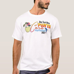 Punta Cana Vacation Beach Family Matching Custom T-Shirt