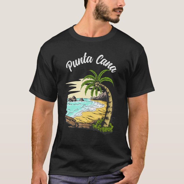 Punta Cana vacation, Punta Cana souvenirs Dominica T-Shirt (Front)