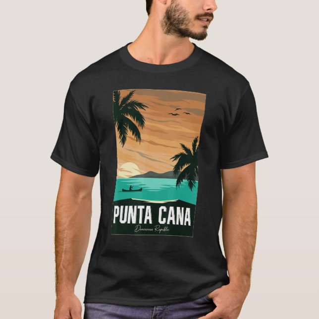 Punta Cana vacation, Punta Cana souvenirs Dominica T-Shirt (Front)