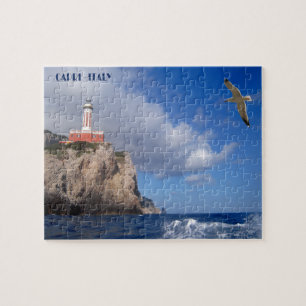 Punta Carena Lighthouse, Isle of Capri Jigsaw Puzzle