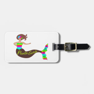 Punta Gorda, Florida Mermaid Custom Luggage Tag