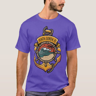 Punta Gorda Florida West Coast Beaches Boating Fis T-Shirt