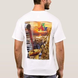 Punta Gorda's 2018 Wine & Jazz Poster design T-Shirt