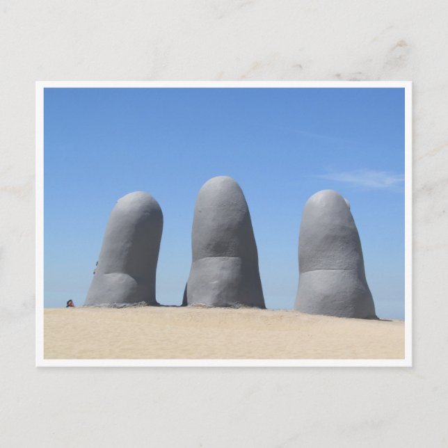 punta la mano postcard (Front)
