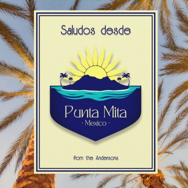 Punta Mita Mexico vacation Postcard (Creator Uploaded)