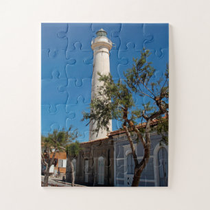 Punta Secca lighthouse, Sicily, Italy 30-pc Jigsaw Puzzle