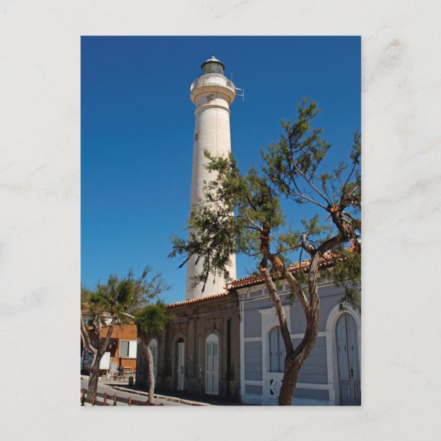 Punta Secca lighthouse, Sicily, Italy Postcard (Front)