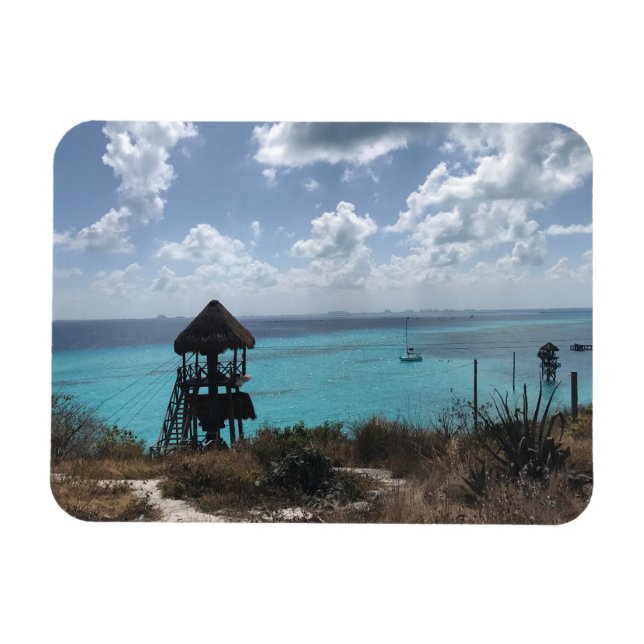 Punta Sur, Isla Mujeres, Mexico Photo Magnet (Horizontal)