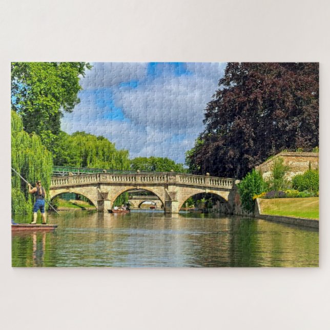 Punting on the Cam Jigsaw Puzzle (Horizontal)