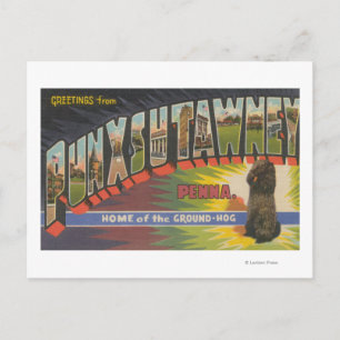 Punxsutawney, Pennsylvania (Groundhog) Postcard