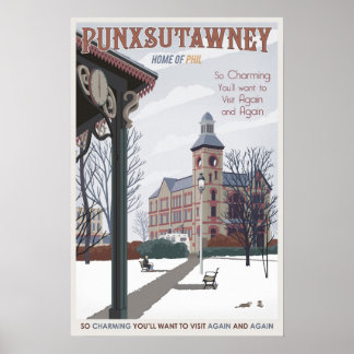 Punxsutawney, Pennsylvania Poster