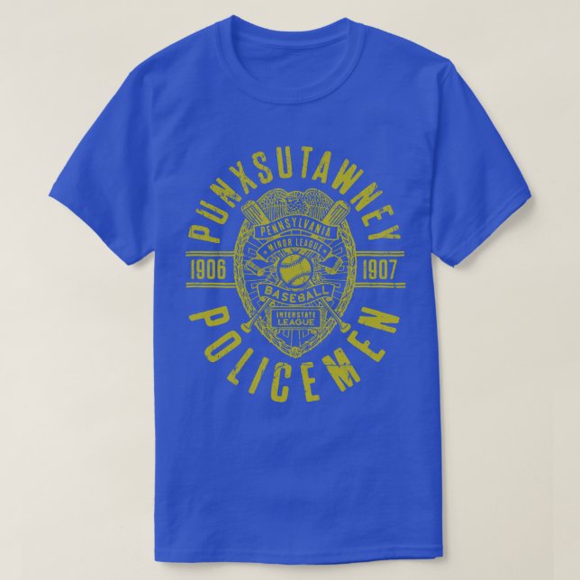 Punxsutawney Policemen T-Shirt (Design Front)
