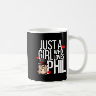 Punxsy Phils Cute Groundhog Day Holiday Design For Coffee Mug