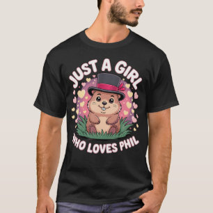 Punxy Phil'S Groundhog Day Costume February 2Nd Cu T-Shirt