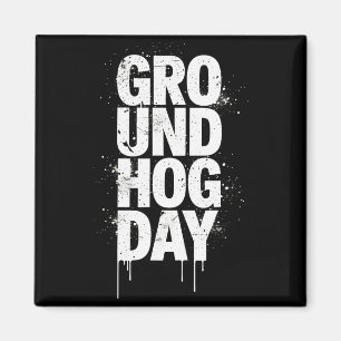 Punxy Phils Groundhog Day Costume February 2nd Ret Magnet