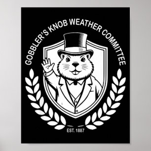 Punxy Phils Groundhog Day Costume February 2nd Wea Poster