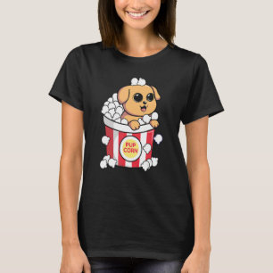 Pup Corn Popcorn Dog Puppy T-Shirt