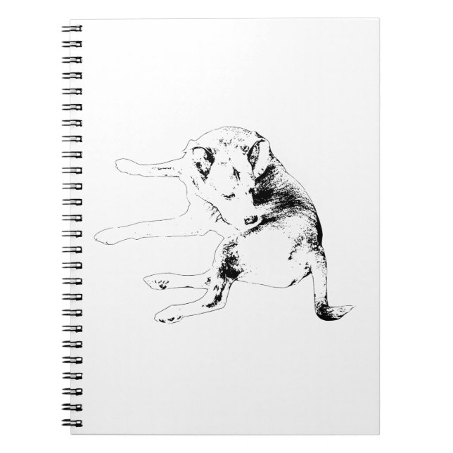 Pup Happy Notes Notebook (Front)