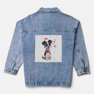 Pup in love denim jacket