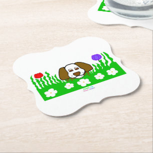 Pup N Play Bracket Paper Coaster