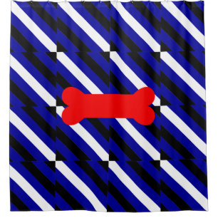 Pup Pride Inspired Shower Curtain