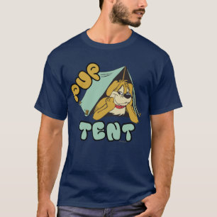 Pup Tent Camping Humour T-Shirt