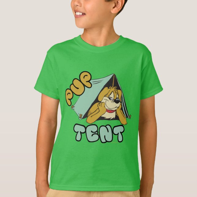Pup Tent Camping T-Shirt (Front)