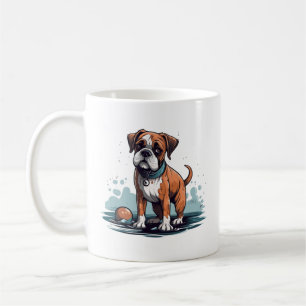 PupArt Design Boxer Briefs - Funny Dog Graphic Coffee Mug