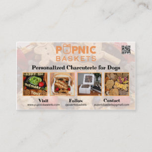Pupnic Baskets Biz Cards