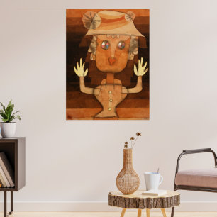 Puppet by Paul Klee Poster