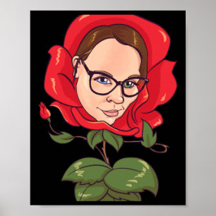 Puppet D In Wonderland Portrait Sticker Poster