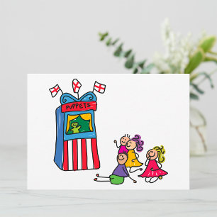 Puppet Show Invitations