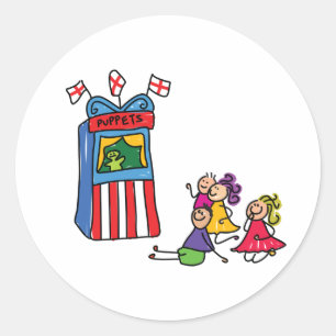 Puppet Show Stickers