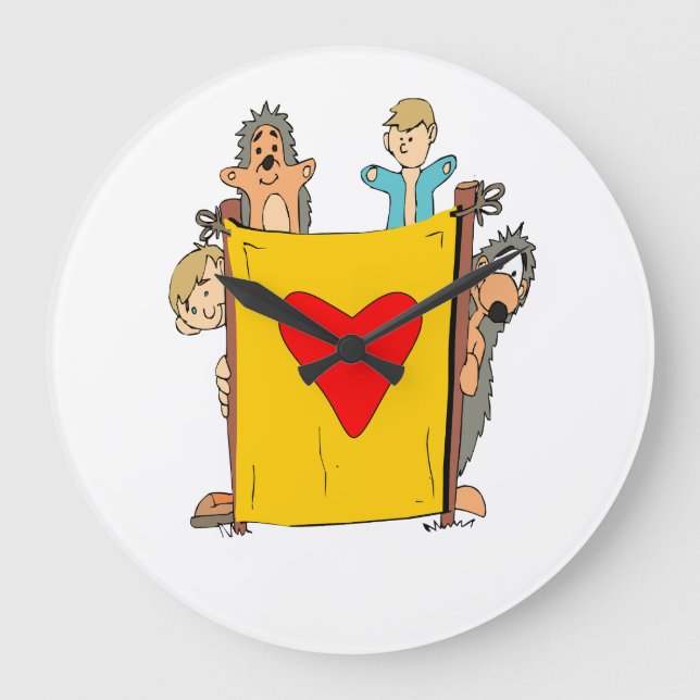puppet theatre large clock (Front)