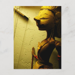 Puppets Postcard