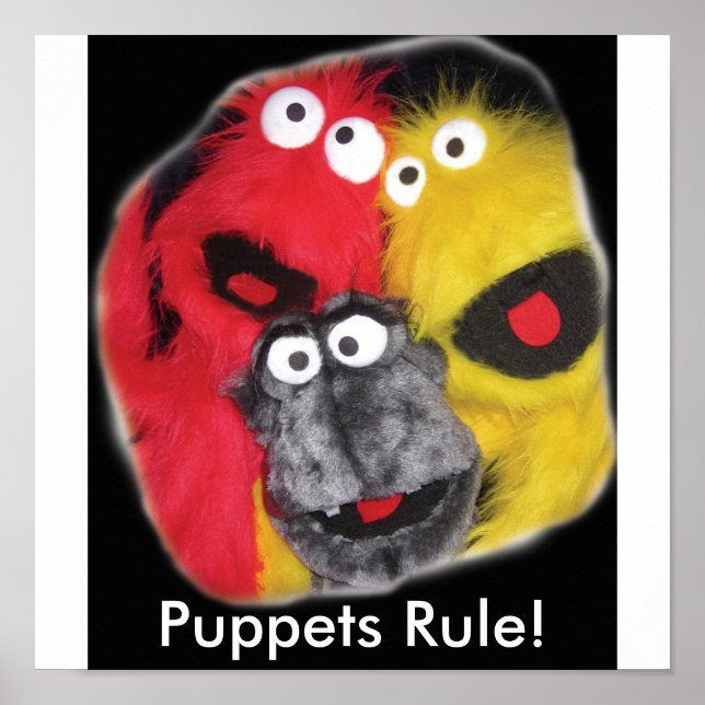 Puppets Rule! poster (Front)