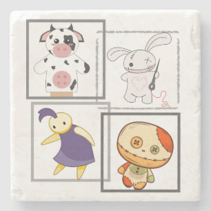 Puppets Show.w Stone Coaster