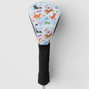 Puppies and Kittens Golf Head Cover