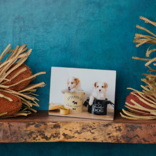 Puppies Art Decor Plaque