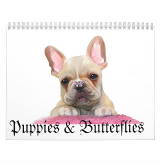 Puppies & Butterflies Calendar
